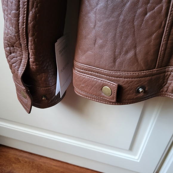 Leather Bomber Jacket - Picture 8 of 12